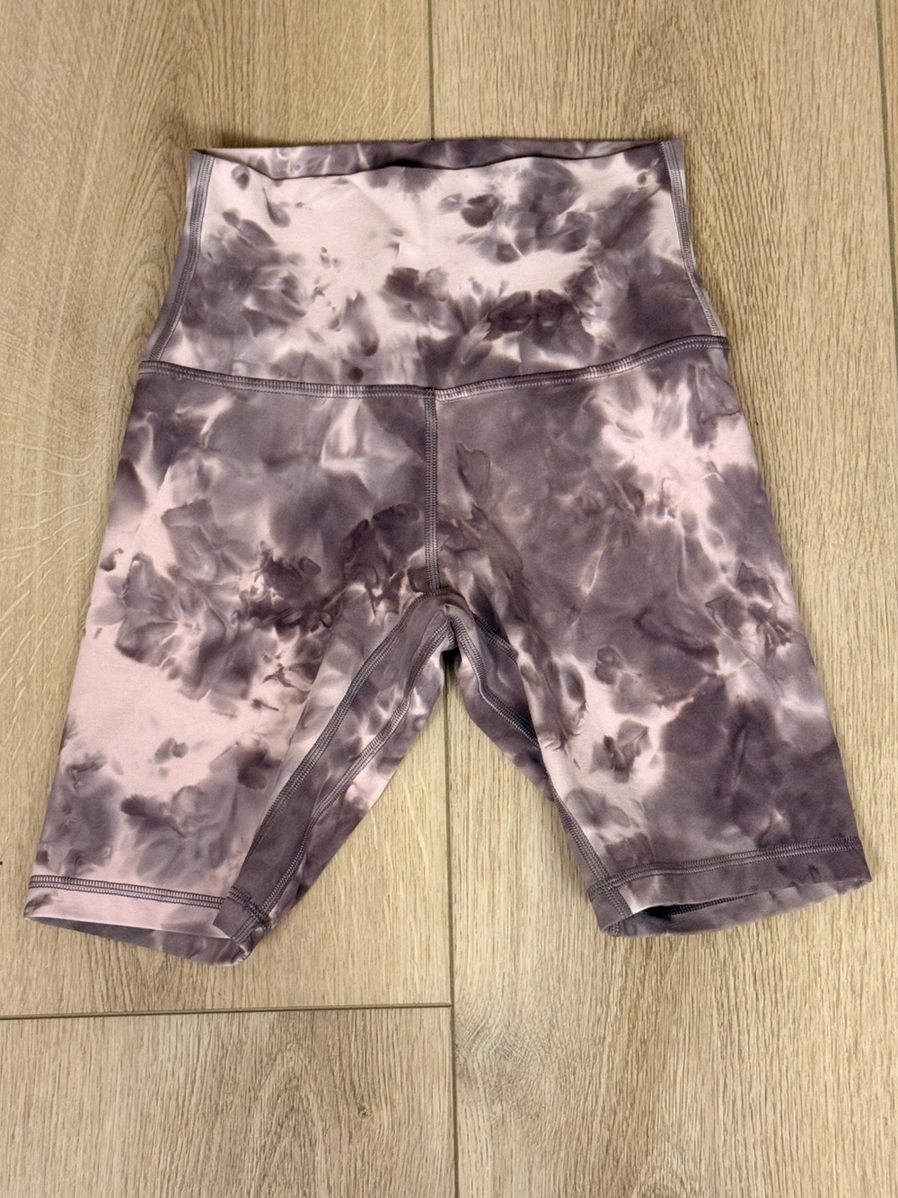 Lululemon Align High Rise Shorts Diamond Dye Mink Berry Lunar Shadow Grey Size 2